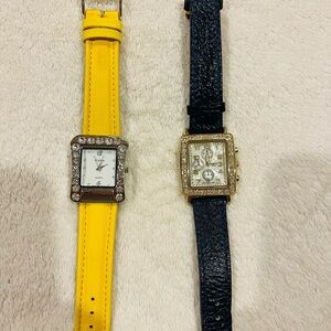 Lot of 2 watches brand Sophie is quartz, need battery’s